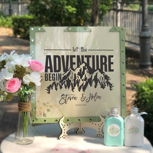 Personalized Unity Sand Ceremony Frame Wedding Sand Set