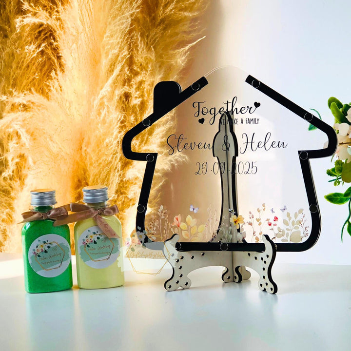 Sand Pouring Wedding Ceremony Sand Box | Custom Sand Ceremony Set ...