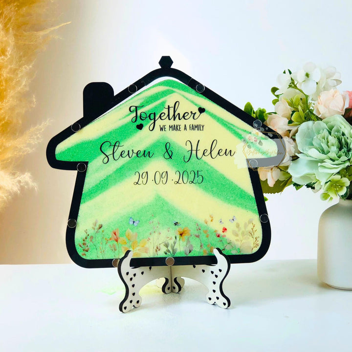 Sand Pouring Wedding Ceremony Sand Box | Custom Sand Ceremony Set ...